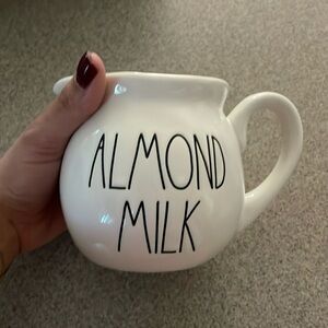 Rae dunn almond milk jug